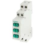 20 A 3 NO control switch 1 lamp 230 V with auxiliary current switch 1 NO + 1 NC