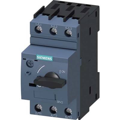 Siemens 3RV2011-1GA10 Circuit breaker 1 pc(s)  Adjustment range (amperage): 4.5 - 6.3 A Switching voltage (max.): 690 V 