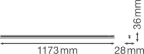 LEDVANCE LINEAR COMPACT SWITCH LED plinth lighting LED (monochrome) Built-in LED 14 W Neutral white White-1