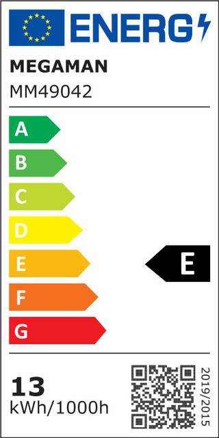 Megaman MM49042 LED (monochrome) EEC E (A - G) R7s Rod shape 13 W = 100 W Warm white (Ø x L) 31 mm x 118 mm dimmable 1 p-1