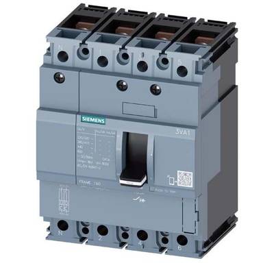 Siemens 3VA1163-6GD42-0AA0 Circuit breaker 1 pc(s)  Adjustment range (amperage): 63 - 63 A Switching voltage (max.): 690