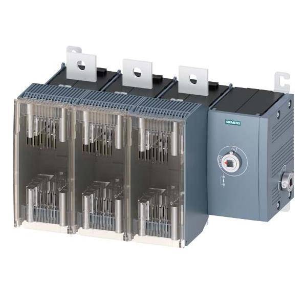 Circuit breaker 3pin 630 A 8 makers, 8 breakers 690 V AC Siemens