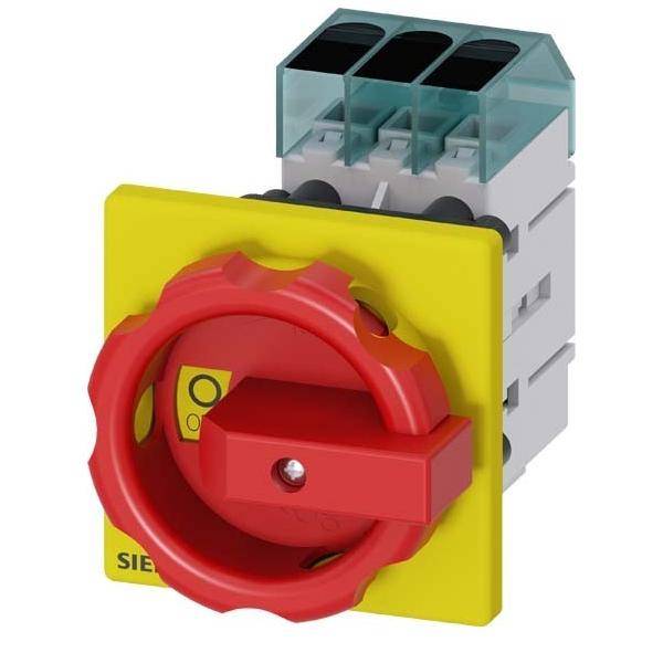 Circuit breaker Red, Yellow 3pin 16 mm² 25 A 1 maker, 1 breaker 690 V