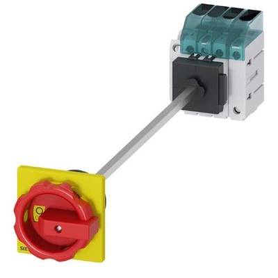 Circuit breaker   Red, Yellow 4-pin 16 mm² 40 A 1 maker, 1 breaker 690 V AC  Siemens 3LD33481TL53