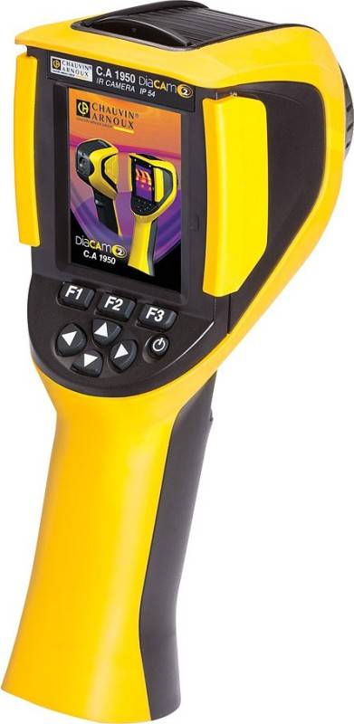 Chauvin Arnoux C.A 1950 IR camera -20 up to +250 °C 80 x 80 Pixel 9 Hz-2