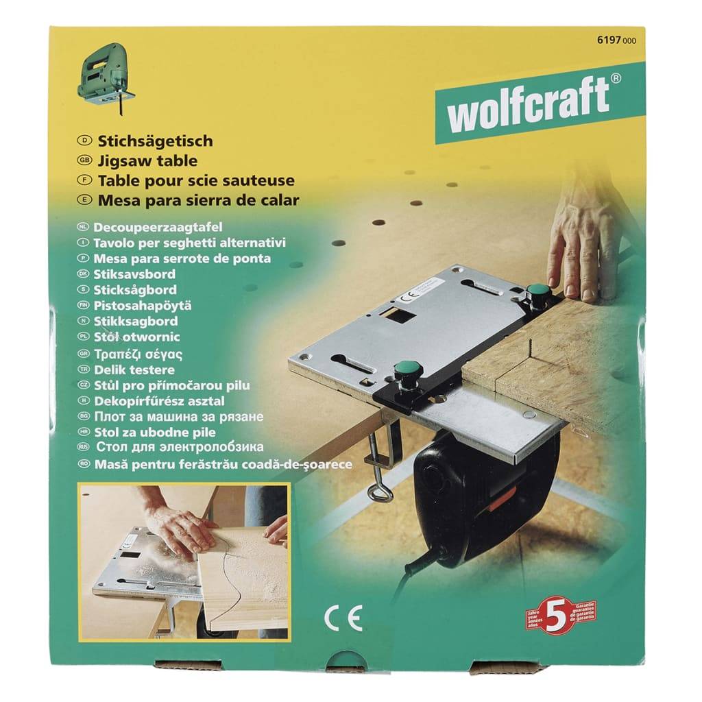 Wolfcraft Jigsaw table 6197000-3