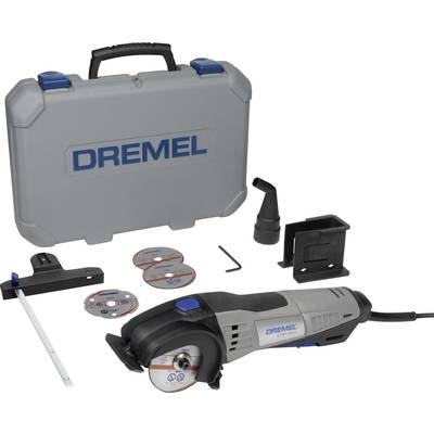 Dremel DSM 20-3/4 Mini circular saw incl. accessories, incl. case 8-piece 710 W  
