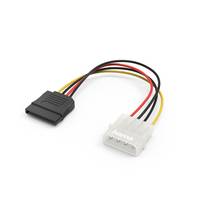 Hama Current Cable [1x IDE power socket 4-pin - 1x SATA plug 7-pin] 0.15 m Black, Yellow, Red-1