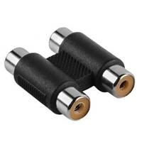 Hama 00043483 RCA Audio/phono Adapter [2x RCA socket (phono) - 2x RCA socket (phono)] Black-2