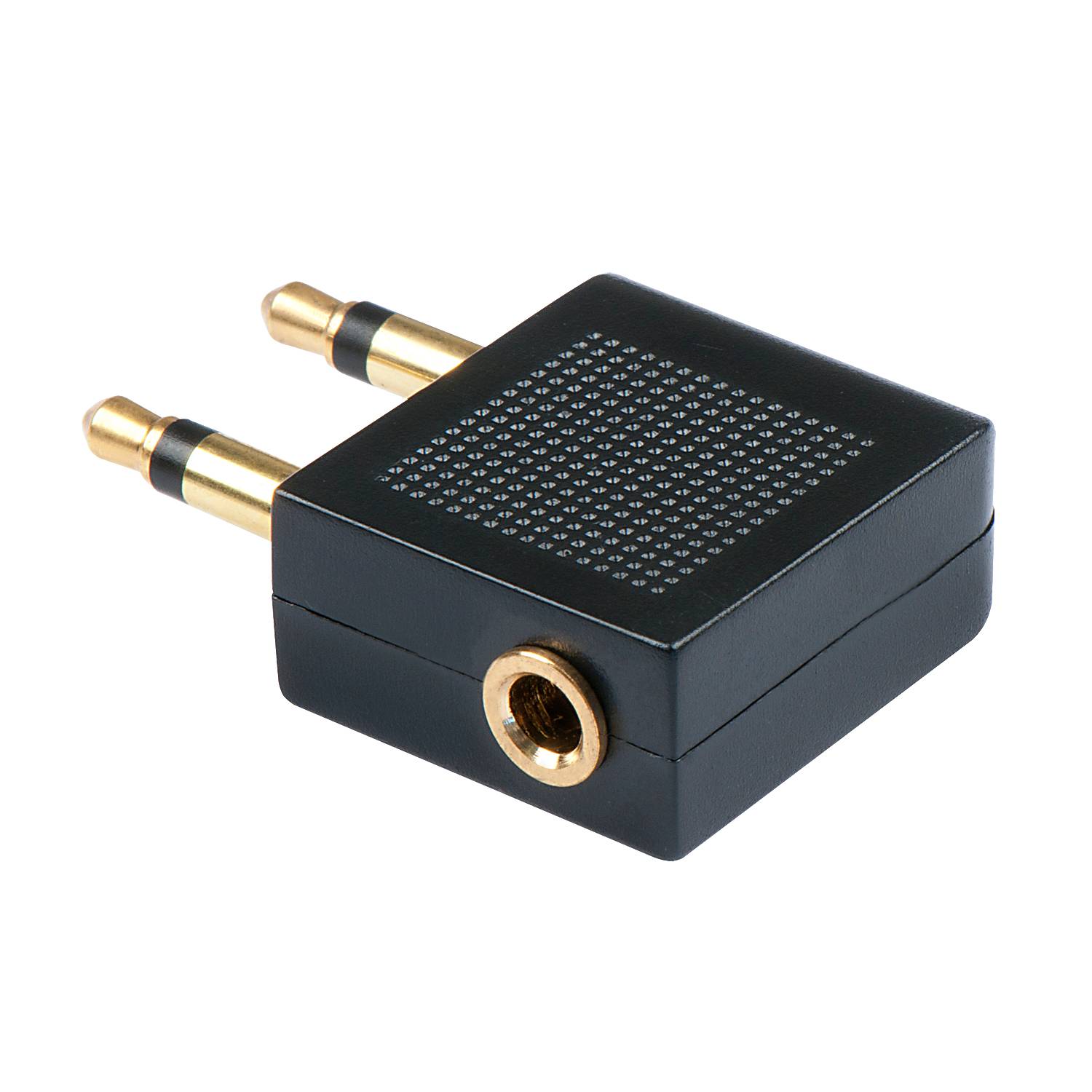 LINDY 35626 Jack Audio/phono Adapter [2x Jack plug 3.5 mm - 1x Jack socket 3.5 mm] Black-3