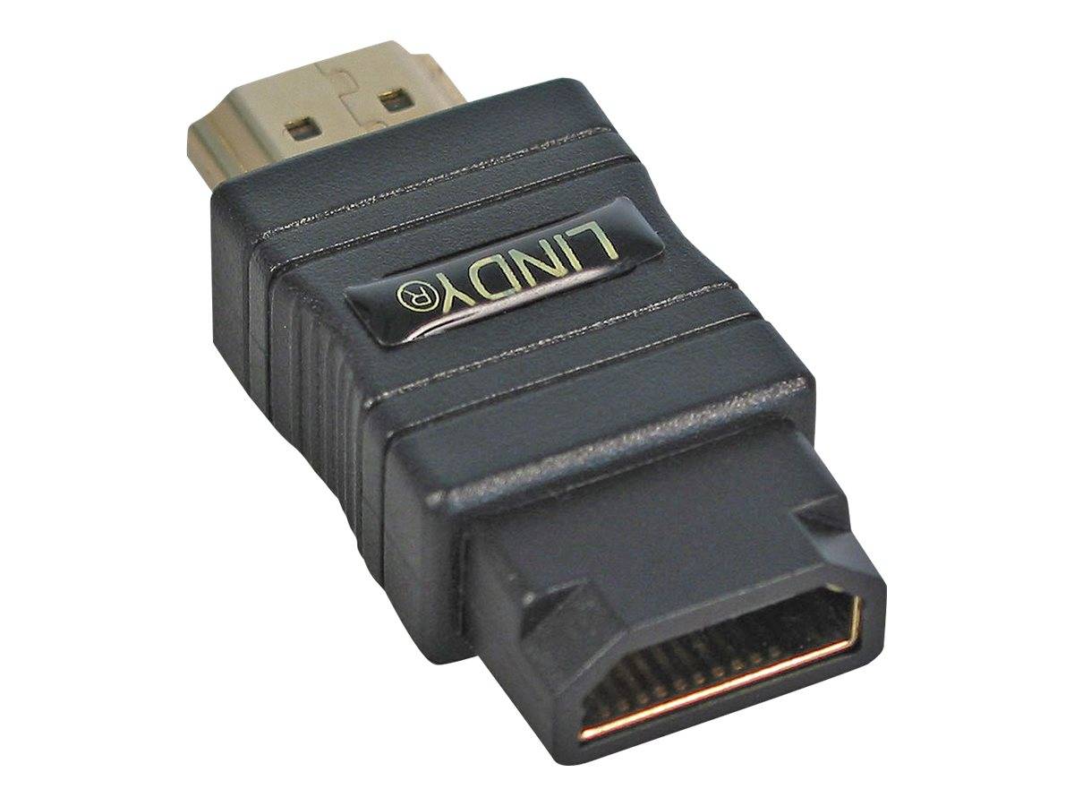 LINDY 41231 HDMI Adapter [1x HDMI plug - 1x HDMI socket] Black-2