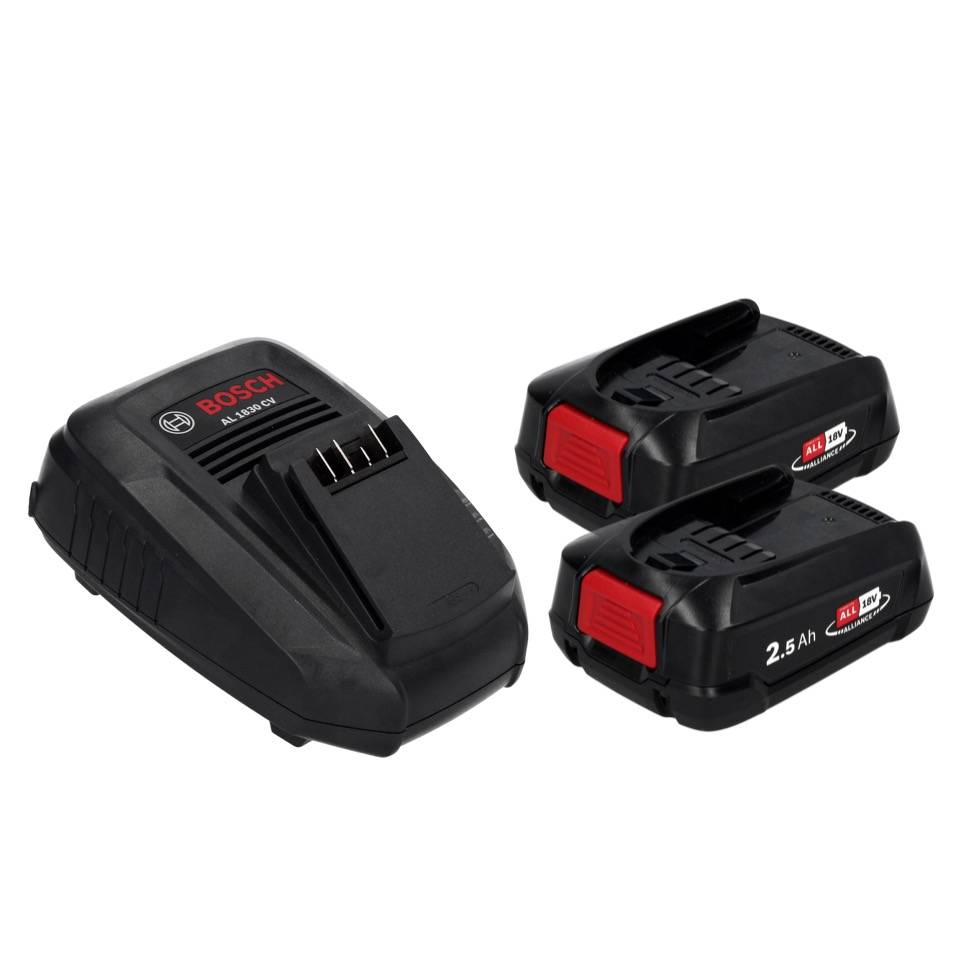 Bosch Home and Garden 1600A011LD Battery Set Starter Set 18 V Tool battery and charger 18 V 2.5 Ah Li-ion-1