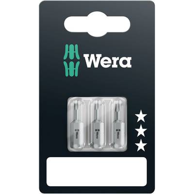 Wera 840/1 Z Set SB SiS Hex bit 2.0 mm, 2.5 mm, 3 mm  Tool steel alloyed, hardened D 6.3 3 pc(s)