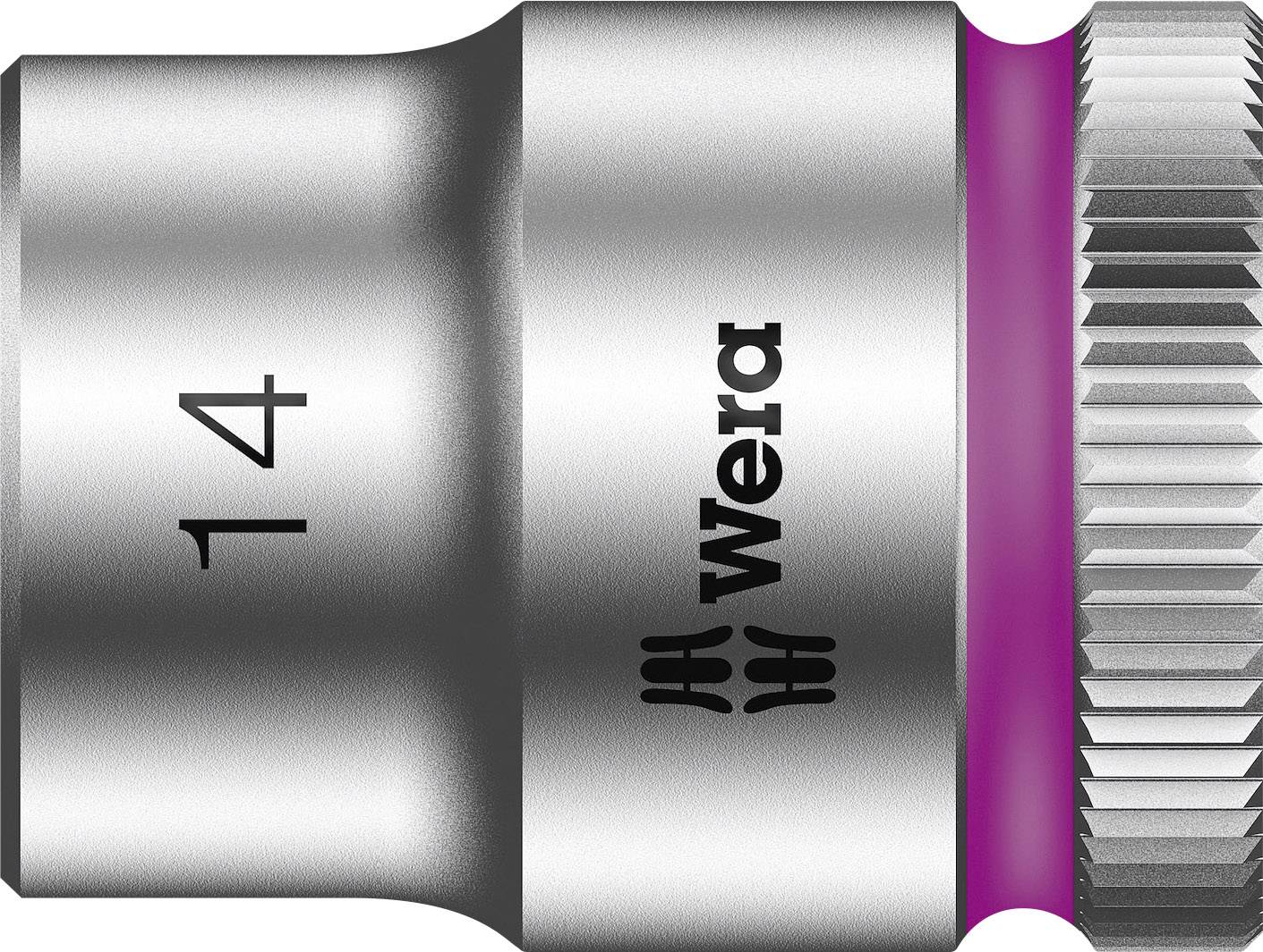 Socket or nut spanner by Wera, size '14'. The brand name 'Wera' is visible on one side.