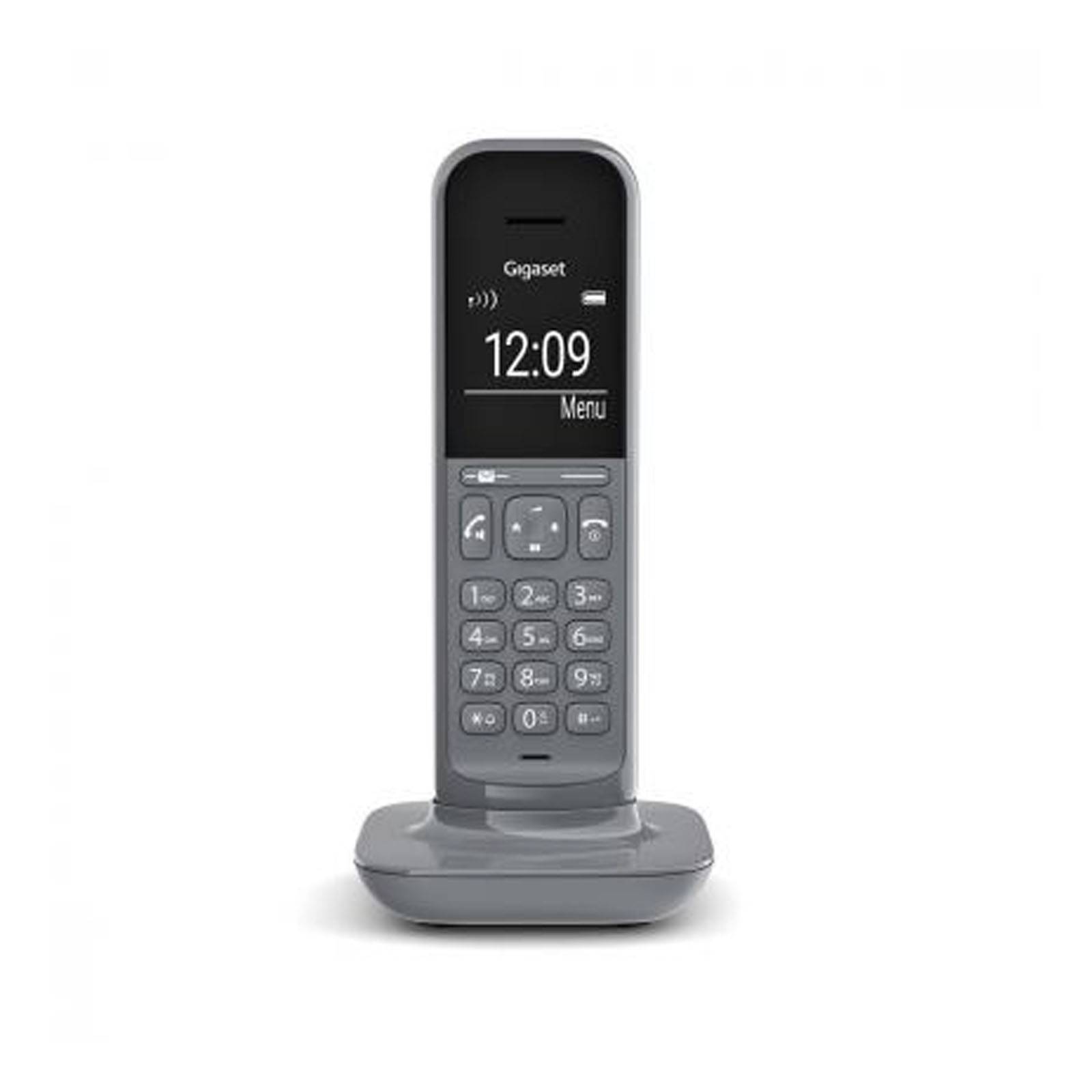 Gigaset CL390A Duo DECT/GAP Corded Analogue Answerphone, Baby Monitor ...