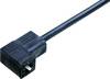 Magnetventilsteckose C wired LED Black Binder 34 5737 500 520 binder Content: 1 pc(s)