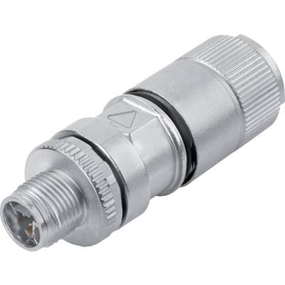 binder 99 3787 810 08 Sensor/actuator connector M12 Plug, straight 2.00 m No. of pins (RJ): 8 1 pc(s) 