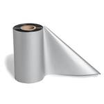 Color tape 110 mm wide, roll 300 m, silver gray