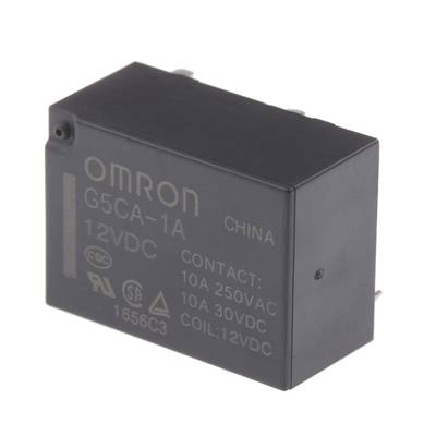 Omron G5CA-1A-DC12 Power relay 12 V DC 10 A 1 maker 1 pc(s) Bag