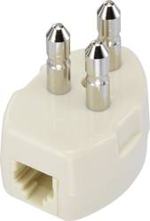 Phone Cable 1x Landline Plug Sweden Rj11 6p4c 1 M Sweden Telephone Connection Cable