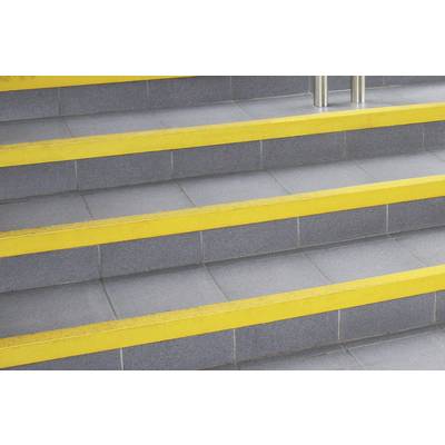 COBA Europe GRP070002N COBAGRIP® Stair Nosing #####Bodenplatte (L x W x H) 2 m x 55 mm x 5 mm  Yellow