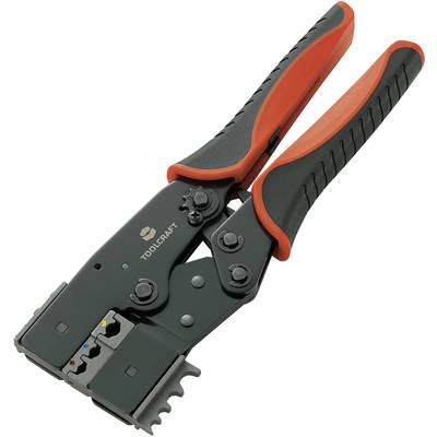 TOOLCRAFT 2-i-1 818644 Crimper Insulated blade terminals, Cable lugs, Butt connectors 0.5 up to 10 mm²-6