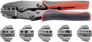 TOOLCRAFT PZ-505 818645 Crimper 7-piece BNC, TNC coax connectors, FOC plugs    RG6, RG8, RG11, RG58, RG59, RG62, RG174, RG179, RG213, RG8218