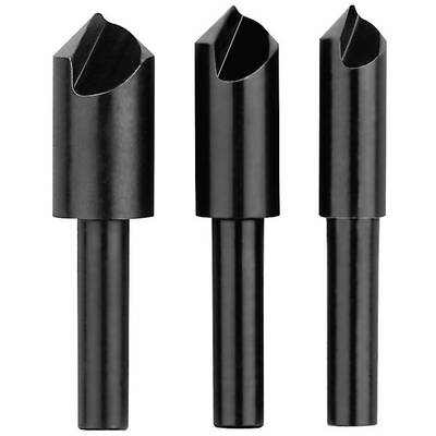 Bosch Accessories  2609255124 Countersink set 3-piece 8 mm, 10 mm, 12 mm Tool steel  Cylinder shank 1 Set