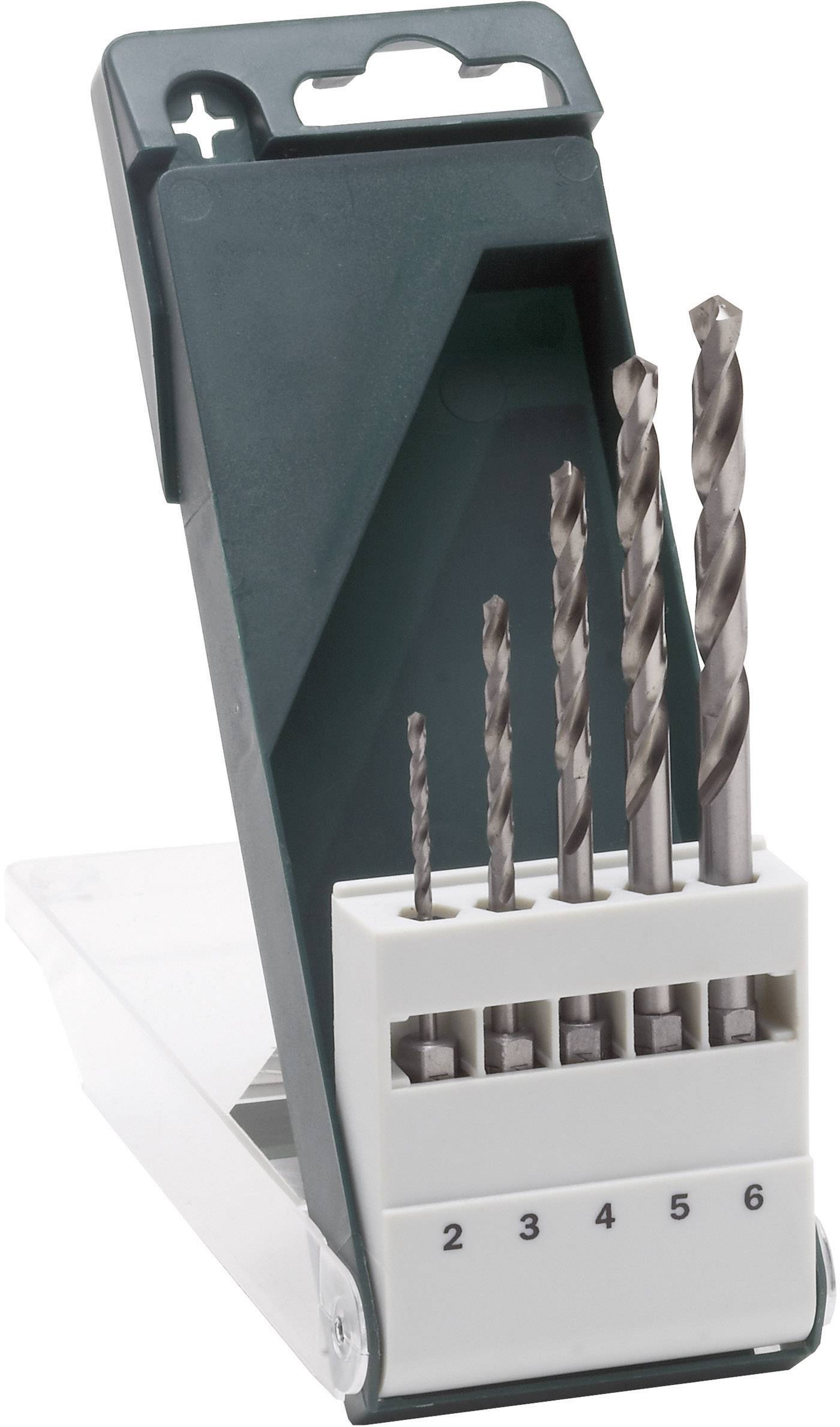 Bosch Accessories 2609255127 HSS Metal twist drill bit set 5-piece 2 mm, 3 mm, 4 mm, 5 mm, 6 mm cut DIN 338 1/4 (6.3 mm) 1 Set