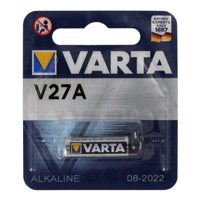 Pile électronique 27A VARTA - Blister de 1 - V27A - Alcaline 12V