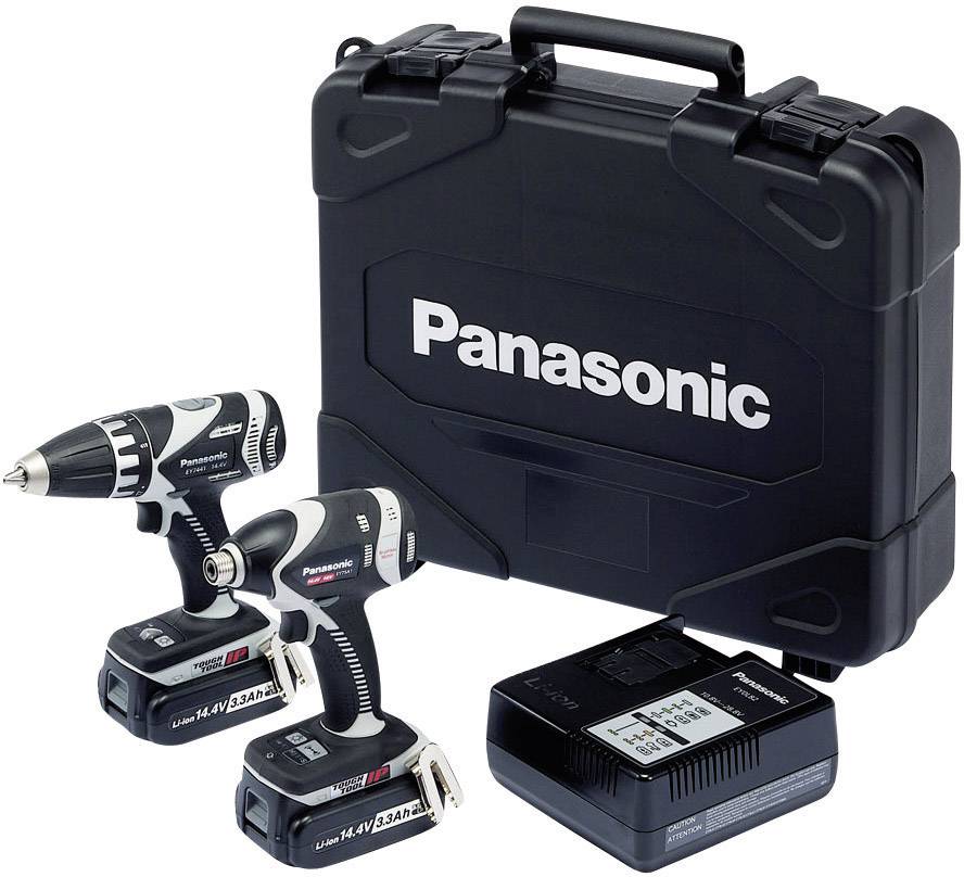 Panasonic EYC210LR2F Cordless LithiumIon Combo Screwdriver Set from