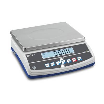 Kern GAB 6K0.05N Table top scales GAB 6K0.05N Weight range 6 kg Readability 0.05 g mains-powered, rechargeable Silver-3
