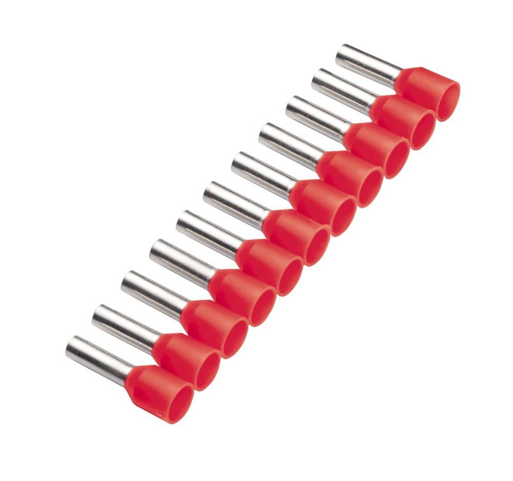 Cimco 18 4486 Ferrule 1.5 mm² Partially insulated Red 500 pc(s)-0