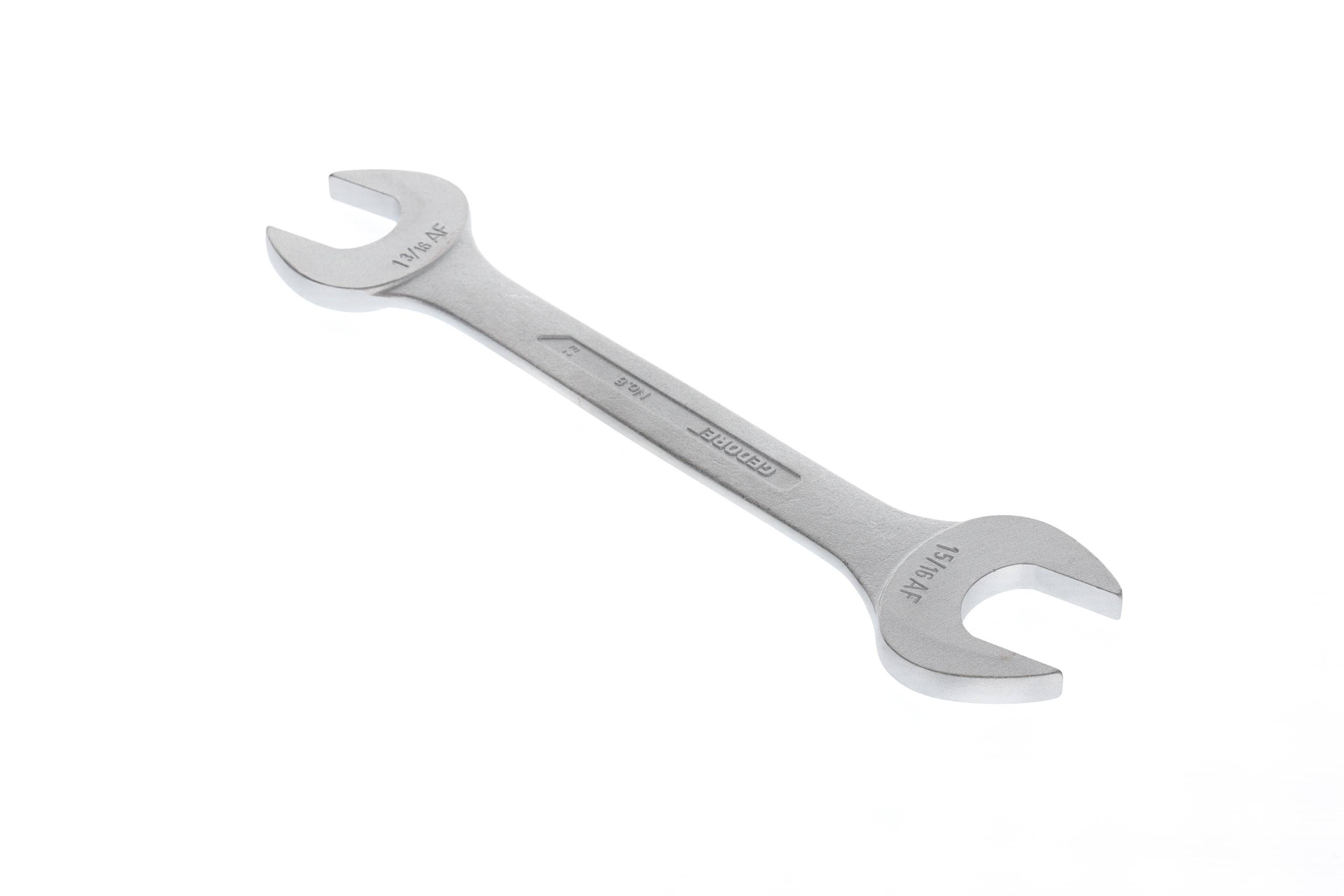 Gedore 6072310 6 1.3/16X1.5/16AF Double-ended open ring spanner Spanner size (inches) 1 3/16" - 1 5/16"-3