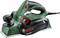 Electric hand planer in green and black, with the brand name 'Bosch PHO 3100' on the side. Suitable for precise wood planing.