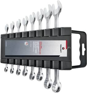TOOLCRAFT 820901  Crowfoot wrench set 8-piece Spanner size (metric) 8 - 19 mm