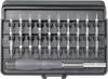 TOOLCRAFT 820935 Bit set 31-piece Slot, Phillips, Pozidriv, Allen, Star