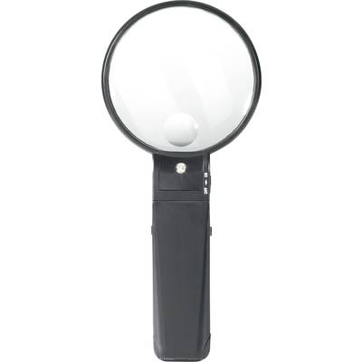 TOOLCRAFT 821010 821010 Stand magnifier  Magnification: 2 x, 4 x Lens size: (Ø) 88 mm  