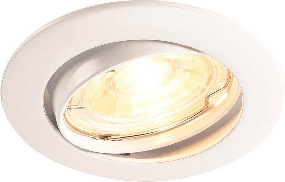 SLV 1000718 4024163190107 Flush mount light GU10 0.00 W White