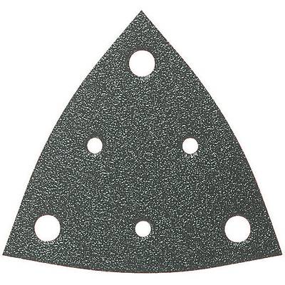 Fein  63717109035 Delta grinder blade set Hook-and-loop-backed, Punched Grit size 60, 80, 120, 180, 240 Width across cor