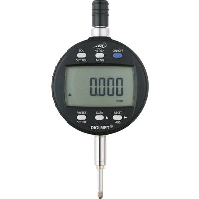 HELIOS PREISSER  1726 502-D Dial gauge Calibrated to (DAkkS standards)  + LCD 12.5 mm Reading: 0.001 mm