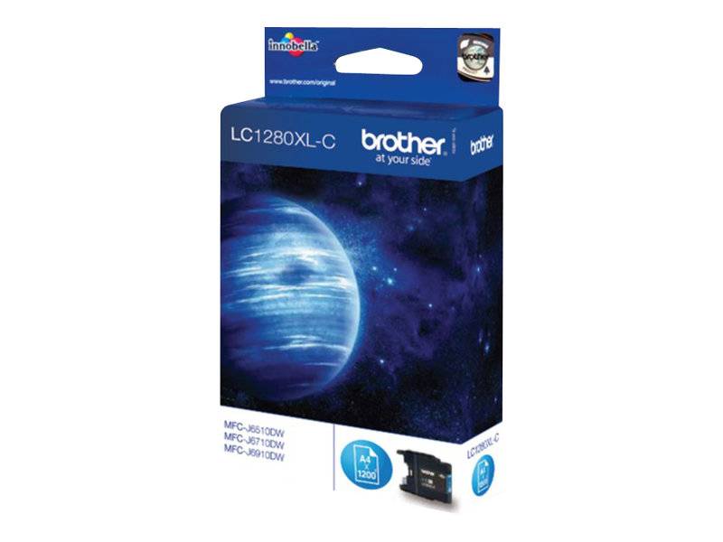 Brother Ink cartridge LC-1280XLC Original Cyan LC1280XLC-4