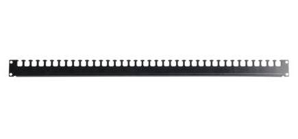 Digitus DN-19 ORG-800P 19 inch Server rack cabinet cable duct 1 U Suitable for (cabinet depths): 800 mm Black-5
