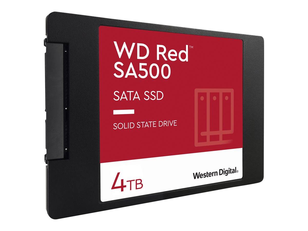 Western Digital WD Red™ SA500 4 TB 2.5" (6.35 cm) internal SSD SATA 6 Gbps WDS400T1R0A-5