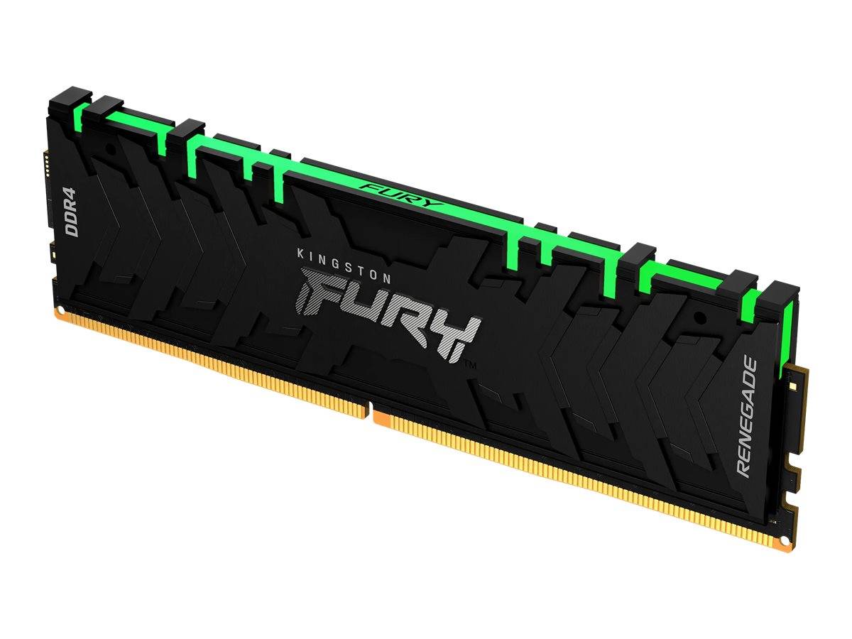 Kingston FURY Renegade RGB PC RAM card DDR4 8 GB 1 x 8 GB 3600 MHz 288-pin DIMM CL16 KF436C16RBA/8-1