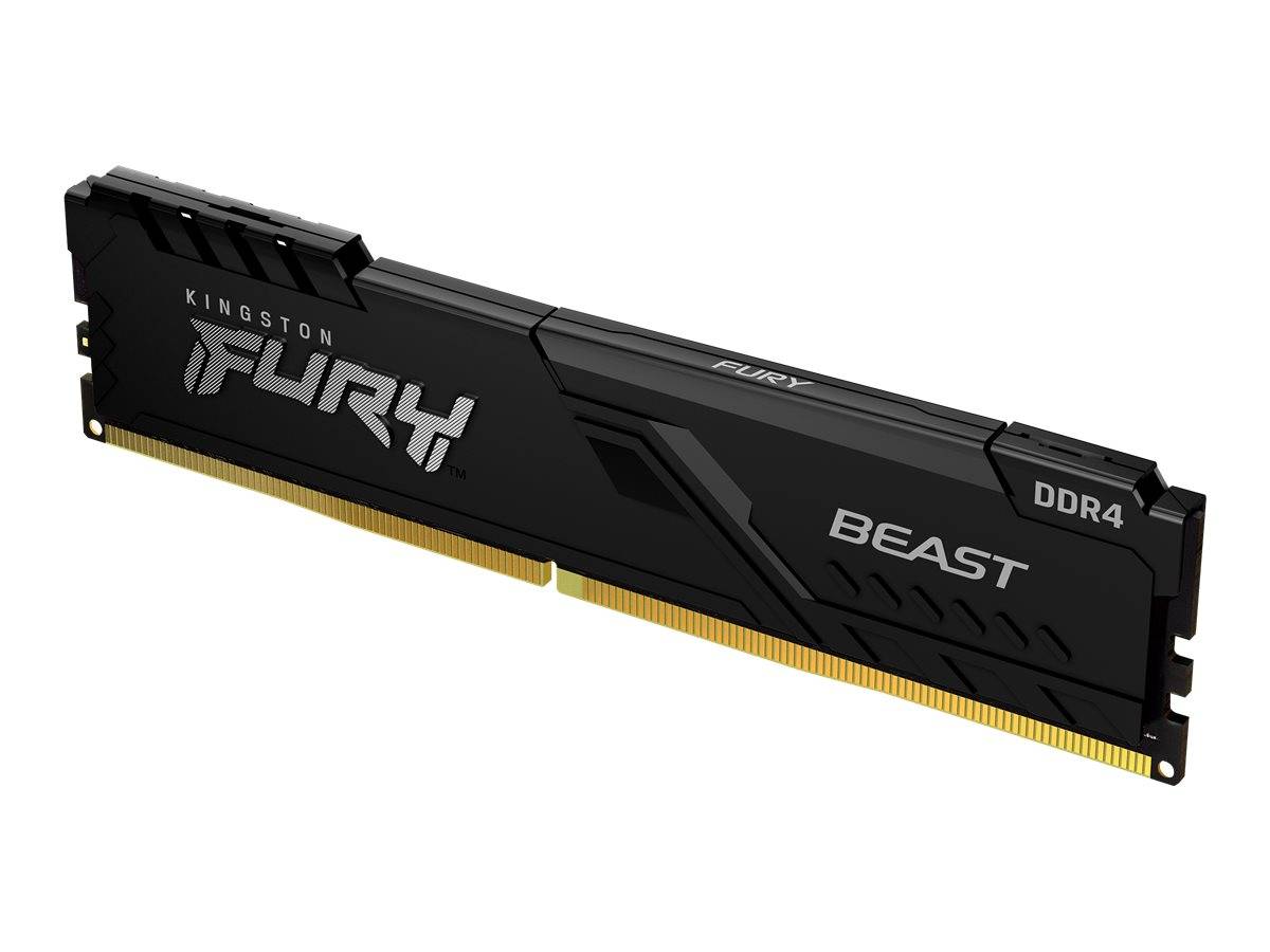 Kingston FURY Beast Black PC RAM card DDR4 16 GB 1 x 16 GB 3000 MHz 288-pin DIMM CL16 KF430C16BB/16-1