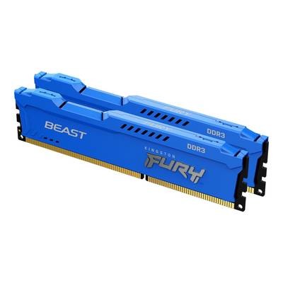Kingston FURY Beast PC RAM kit DDR3 8 GB 2 x 4 GB Non-ECC 1600 MHz 240-pin DIMM CL10 KF316C10BK2/8-2