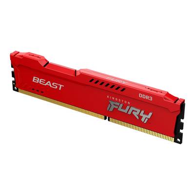 Kingston FURY Beast PC RAM kit DDR3 8 GB 2 x 4 GB Non-ECC 1600 MHz 240-pin DIMM CL10 KF316C10BRK2/8-3