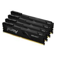 Kingston FURY Beast PC RAM kit DDR4 32 GB 4 x 8 GB 3200 MHz 288-pin DIMM CL16 KF432C16BBK4/32-3