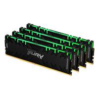 Kingston FURY Renegade RGB PC RAM kit DDR4 32 GB 4 x 8 GB 3000 MHz 288-pin DIMM CL15 KF430C15RBAK4/32-2